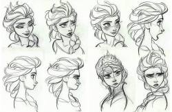 levicorpus12:  Concept art of Elsa - Frozen 