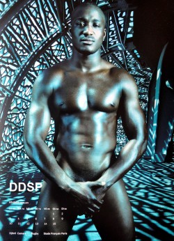 beholdthebeautiful:  Djibril Camara by Fred Goudon for Dieux Du Stade 2014 