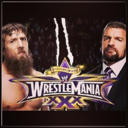 classof13valdez:  So FINALLY Daniel Bryan gets his match or Matches at WrestleMania 30  He will face Triple H &amp; if he wins this match he will face Batista &amp; Randy Orton in the main event for the WWE WORLD TITLE  Fuck YES!!! It&rsquo;s about damn