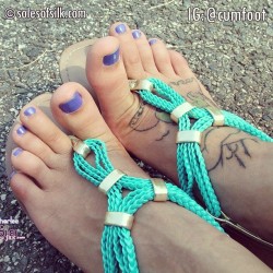 cumxxx:  Sexy feet from SolesofSilk.  #Foot #Feet #FootFetish #FeetFetish #FootPorn #PrettyFeet #Barefeet #Toes #ToeRing #ToeRings #Sole #Soles #FootWorship #Footslave #Pedicure #NailArt #RedToeNails #Oilyfeet #FootJob #FootDom #FlipFlops #Sandals #Stocki