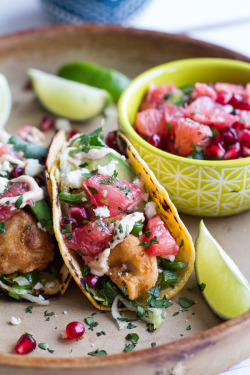 bacon-radio:  do-not-touch-my-food:  Baja Fish Tacos   I’m making fish tacos for dinner!!