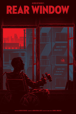thepostermovement:  Rear Window by Kevin Tong