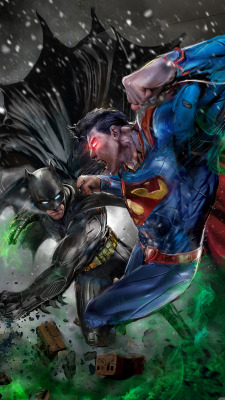 imthegdbatman:  Batman vs Superman   -   John Gallagher 