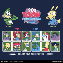 gamefreaksnz:  90’s Toon Throwdown by thehookshot US บ for 24 hours only I would&rsquo;ve substituted that &ldquo;Doug&rdquo; shit with AAAHHHH!!!! Real Monsters.