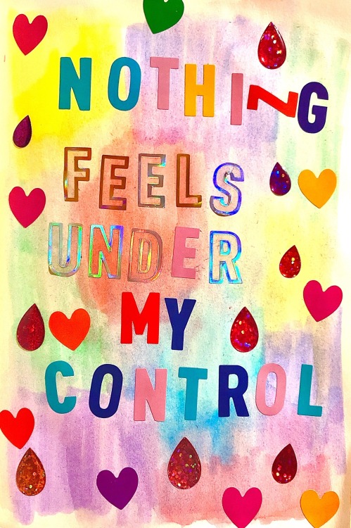 heartlessqueen:  lately nothing feels under my control!!!