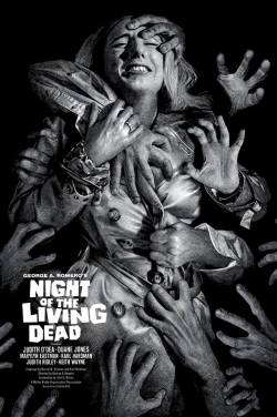 kogaionon:  Night of The Living Dead   by  Elvisdead / Facebook / Twitter / Tumblr / Store   24&quot;  x 36&quot;  screen print, numbered edition of 100. Private commission, not for sale.             