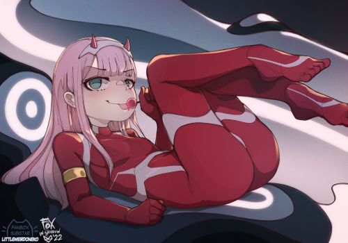 foxintwilight:Zero Two that I made as a lil bonus for last month 🍭Some lewder edits are a timed bonus for supporters that I’ll post publicly later, but you can already get them higher res versions in the latest art pack too if you wish to support