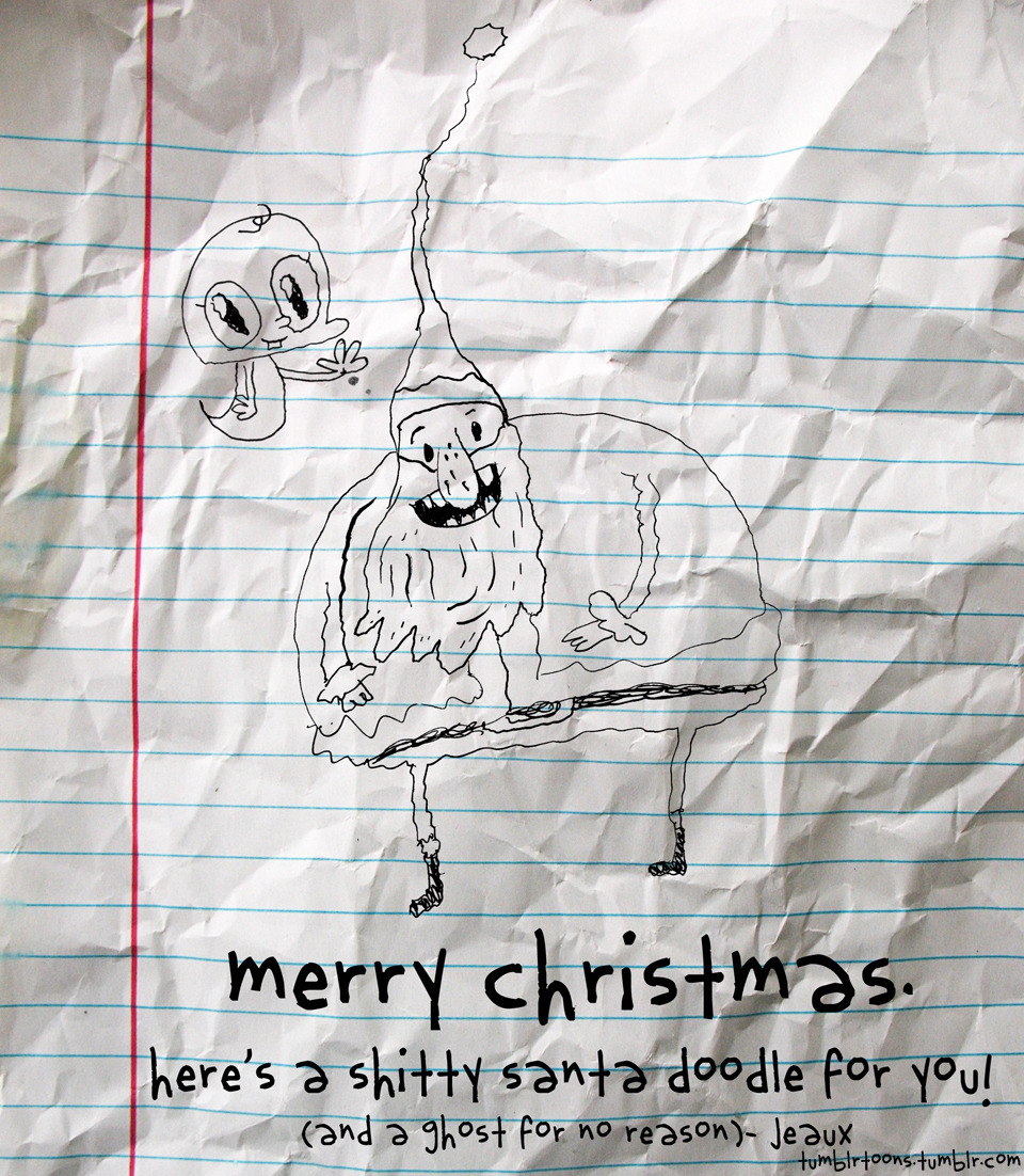 tumblrtoons: Seriously tho, Merry Christmas™. -Jeaux 