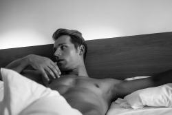 RESERVATIONS : ROBERT 309 a photo series on the last place we can be anonymous. the hotel room. this series focuses on model Robert Swiatek, in the Hotel OM, Barcelona, Spain. photographed by Landis Smithers