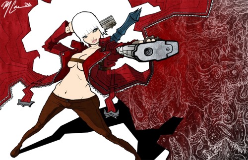 Devil may cry dante as a girl