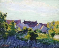 Roderick O'Conor (Castleplunket 1860 - Nueil-sur-Layon 1940), Red Roofs (1894)