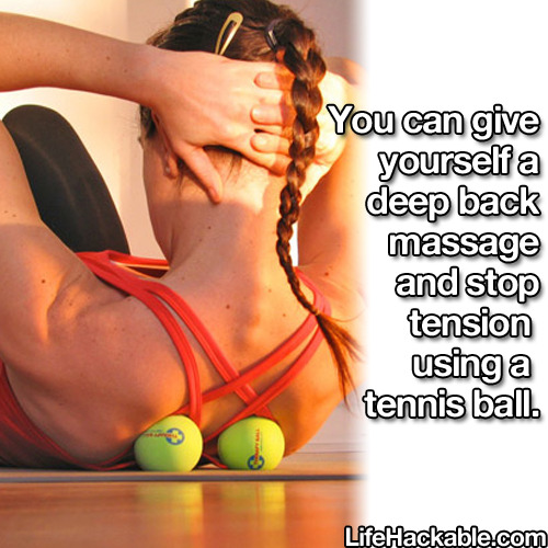 Balls deep tissue massage