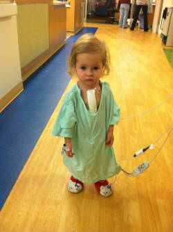bigeyedfish:  tattoodevil:   This beautiful little girl had open heart surgery less than 24 hours before this photo was taken. When asked why she was up so quickly, she replied her Hello Kitty slippers make everything better.   That little girl is fucking