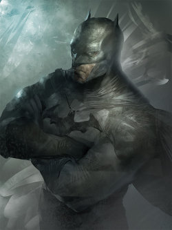xombiedirge:  The Dark Knight &amp; Man of Steel by Lius Lasahido / Blog