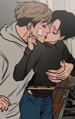 beenbekossi:  I found another favourite panel from killing stalking