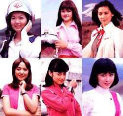 ichiroogami:  Super Sentai Pink rangers 1975 - 2014  