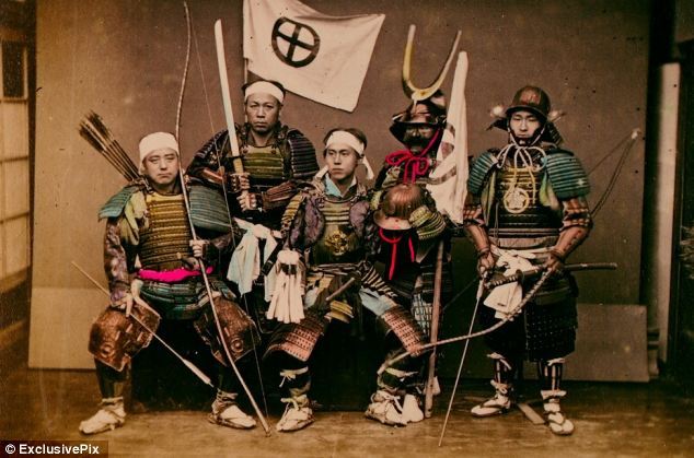 Редкие фотографии самураев эпохи Мэйдзи 