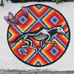 gif-iti:  ‘The End Is Only The Beginning’Brockley, South London 2015.
