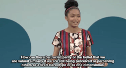 micdotcom:  Watch: Blackish star Yara Shahidi drops undeniable truths about representation and stereotypes  