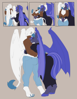 cosmicminerals:  3 hour for Tavien and some coloring collab with Fuzzamorous for MightyPooHead