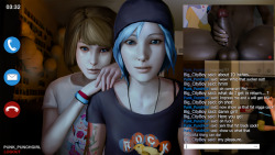 theblackpalacefiles: theblackpalacefiles:   br /&gt; https://imgur.com/a/DbHW5 for hi rez images! Max and Chloe’s (and Warren’s) Webcam bshow! Starring Max, Chloe and Warren. Written by Black Palace. A collaboration with ubermachineworks! https://my.mixta
