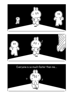 tcbunny:  I always wanted to make this story into a comic.*Please understand my bad English.. T_T It’s my second language.*I had a rough time during my 20s. I always had a low self-esteem since high school. But in my 20s, it went even lower.My expectation