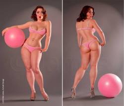 Dahlia Derriere for Azimuth Design - Official Mike James Pinups
