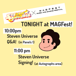 for everyone at MagFest13, don&rsquo;t miss our panel tonight!!!