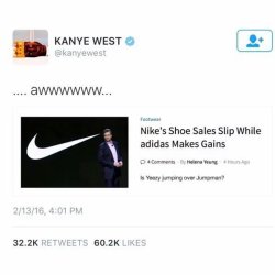 cloudfreed:  online millennial: did you see that clapback Nike did on twitter today?other online millennial: yes, it was coolboth online millennial, in unison: today we will eat at Nike