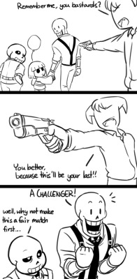 nyublackneko:  HEY LOOK ANOTHER LONG COMIC JUST AFTER THE LAST ONE BECAUSE I’M A SADISTIC PERSON TO MYSELF. :D@dokudoki (creator of Core!Frisk) and I have been talking a bit about how Core!Frisk would be in the UT Mob AU, then I got heavily inspired