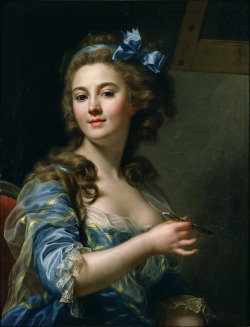 thevictorianduchess:  Marie-Gabrielle CapetSelf portraitOil on canvasc. 1783