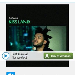 Can&rsquo;t get enough of him! #TheWeeknd #KissLand #Professional