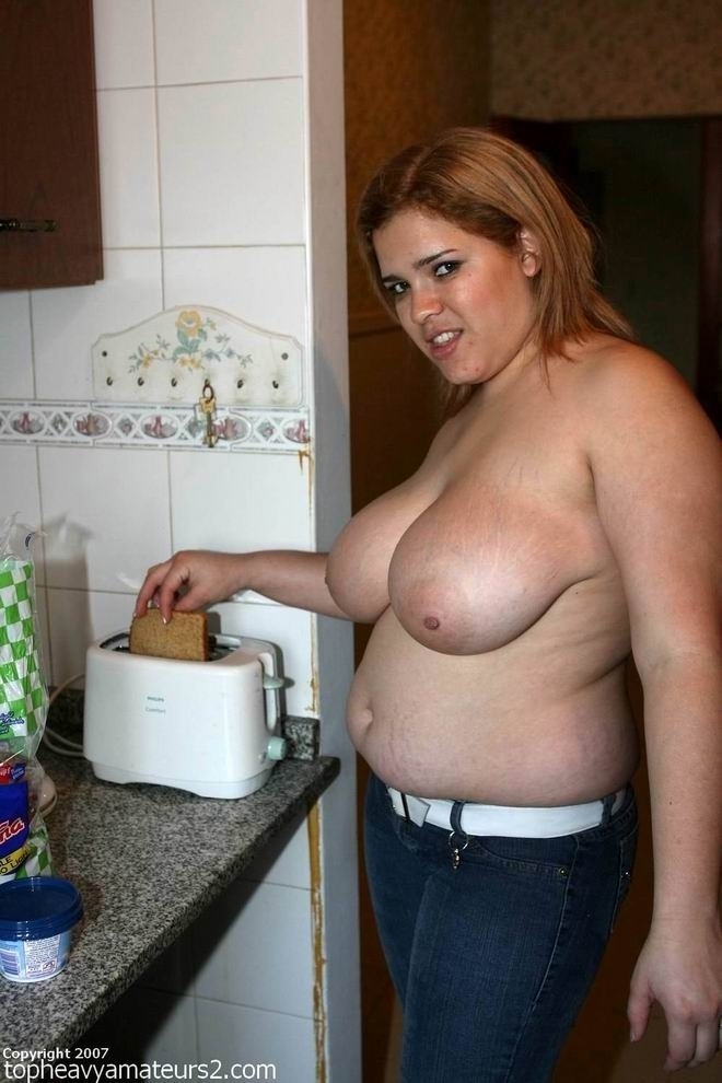 Naked amateur wife kitchen