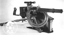 whiskeyandspentbrass:  XM214 Infantry portable microgun firing 5.56 at 4,000 rpm.