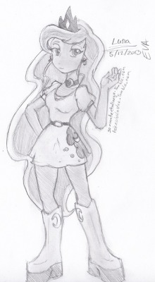 eva-in-a-nutshell:  Princess Luna as An Equestria Girl I know she won’t be in the movie, and I feel the movie will be a let down. but only time will tell. 