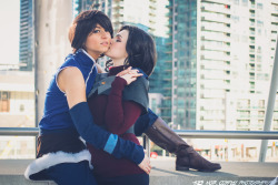 nanami0406:  CANON KISS IS THE BEST KISS. The beautiful Korra (Delamort cosplay: tumblr - http://unangedelamort.tumblr.com/ ; facebook - https://www.facebook.com/delamortcosplay) Me as Asami :) Photographer: the talented and beautiful Ailes Noir