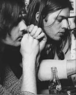 niorai-nio:  David Gilmour and Richard Wright 