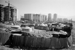kevin-vanier:Ulaanbaatar City’s south side construction and gers. 