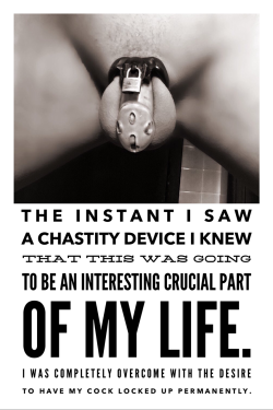 Actually, when I was young and started to discover that there is something like sexuality, I came up with the idea of a balls-trapped chastity device for men on my own, but unfortunately, I lacked the entrepreneurship to file for a patent; and I guess