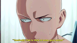 kaneki-e:  #me when being asked for advice   this is why Saitama is awesome lol XD