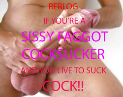 sissyjay:  cdterri:  OMG, Yes I am A sissy cock loving cock sucker. I live for my tummy shot full of sweet cum. paradisepleasure:  Yessssss    Oh Yes !!!!   YESSS