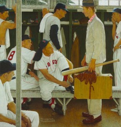 Norman Rockwell:  The Rookie  