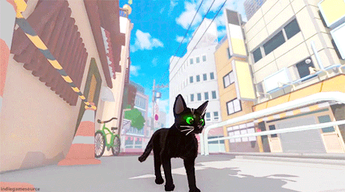 indiegamesource:“You’re a little kitty LOST in the big city and you need to find your way home. URGENTLY. VERY URGENTLY.”Little Kitty, Big City | Double Dagger Studio