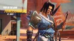 me: plays hanzo for the first time ever, gets potg ???