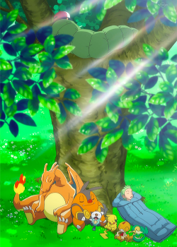 gourgeist:  what an unusually big Metapod in that tree