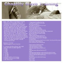 Chastity Training For Couples