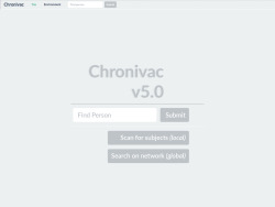 harvzilla:  Chronivac v5.0 (based on the CYOC interactive story)Working on a mini TF project to make a Chronivac iPad mock up. If I had any idea how to make an app I would totally work on putting it together as a simple click through with maybe the abilit