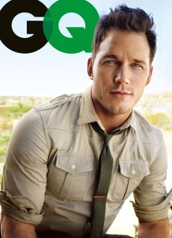 everything-is2random:  ossicle:  kindaskimpy:  Chris Pratt on the cover of the latest issue of GQ.  Baby  Baby