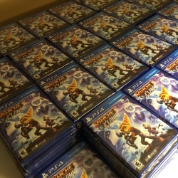 A box full of Ratchet and Clank