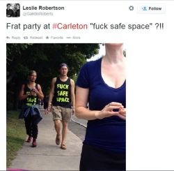 farandolae:  girl-farts:  the-feminist-fangirl:  whimsicult:  corgiwhisperer:  Frats are the worst, this is happening at Carleton University today.  protip never go to university  Wow. Well, I guess at least they’re wearing advertisements that say